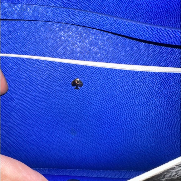 KATE SPADE Lily Ave Kiki White Clutch (NWOT) - Picture 6 of 14